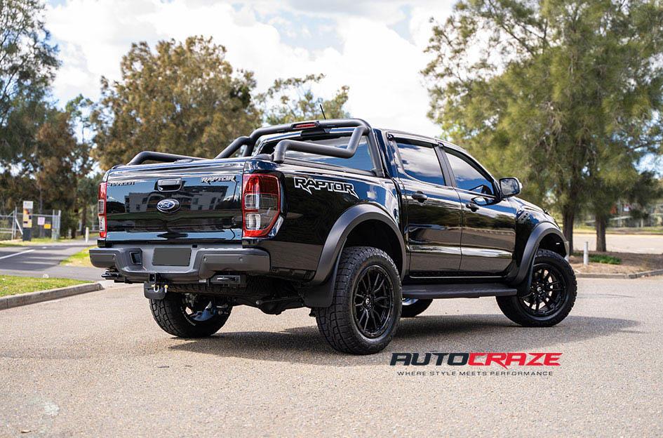 FORD RAPTOR REBEL MATTE BLACK